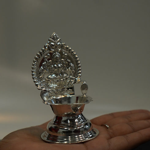 Pure Silver Kamakshi Diya 21g